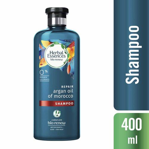 Shampoo HERBAL ESSENCES Aceite de Argán Botella 400ml