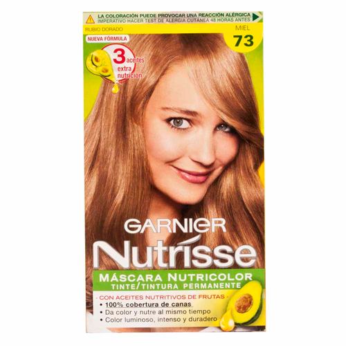 Tinte para Cabello GARNIER Nutrisse 73 Miel Caja 1un