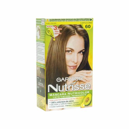 Tinte para Cabello GARNIER Nutrisse 60 Capuccino Caja 1un