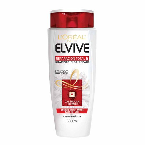 Shampoo ELVIVE Reparación Total 5 Frasco 680ml