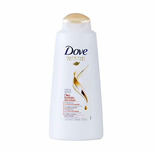 Shampoo DOVE Óleo Nutrición Frasco 750ml