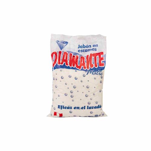 Jabón para ropa DIAMANTE Escamas matic Bolsa 900Gr