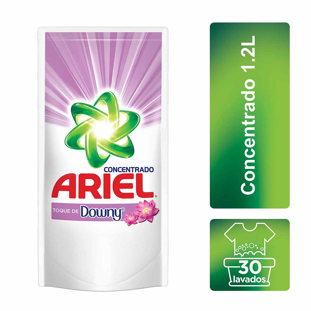 Detergente Líquido Ariel Concentrado Regular 1.2 L