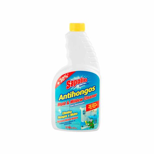 Limpiador de Baño SAPOLIO Antihongos Gatillo 550ml