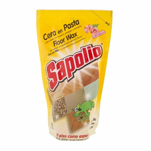 Cera en pasta SAPOLIO Amarilla Doypack 300Ml