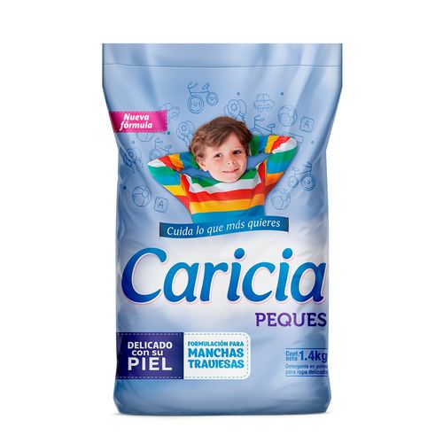 Detergente en Polvo CARICIA Peques Bolsa 1.4Kg