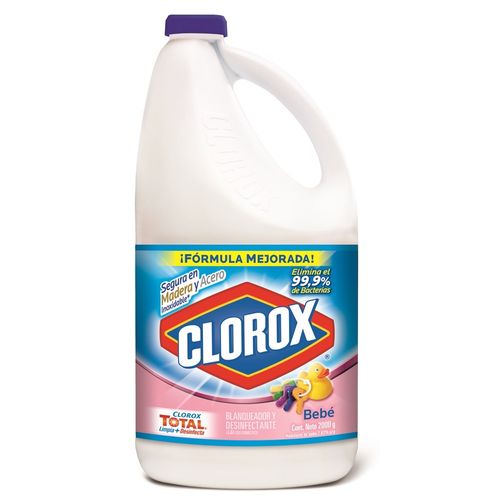 Lejía CLOROX Bebé Galonera 2000g