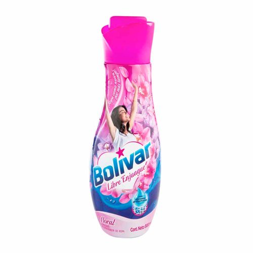 Suavizante de Ropa BOLÍVAR Libre Enjuague Floral Botella 800ml