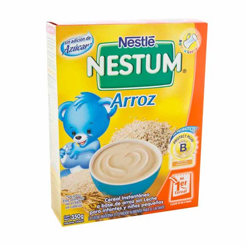Cereal Infantil NESTLÉ Nestum Arroz Caja 350g