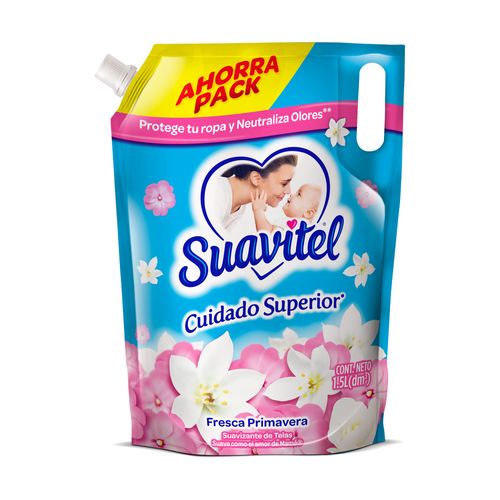 Suavizante SUAVITEL Fresca Primavera Doypack 1.5L