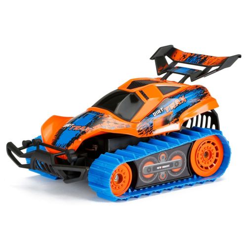 Carro A Control Remoto Dirt Trax Anaranjado Escala 1:18