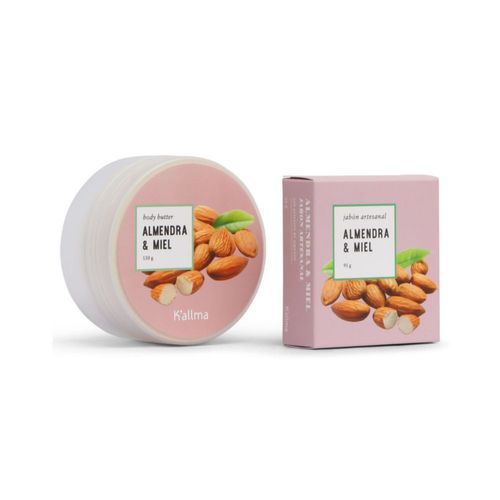 Set Kallma Body Butter De 150Gr + Jabón Artesanal Kallma De 95Gr De Almendra Y Miel
