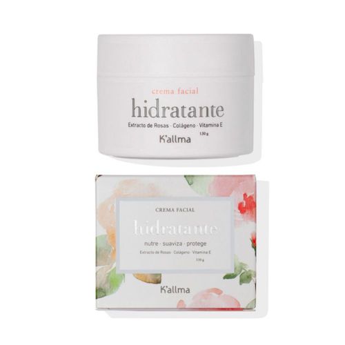 Crema Facial Kallma Hidratante Rosas De 130 Gr