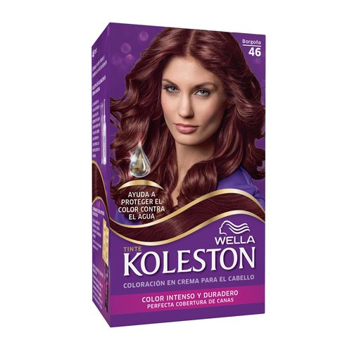 Tinte KOLESTON Kit 46 Borgoña Caja 50ml