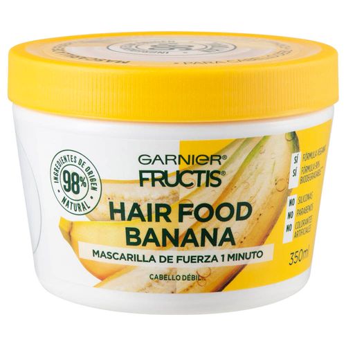 Máscara de Tratamiento Capilar FRUCTIS Banana Pote 350g