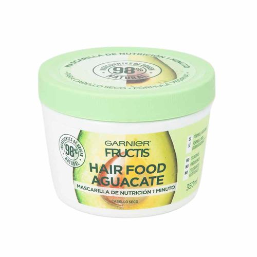 Mascarilla para el Cabello FRUCTIS Hair Food Aguacate Pote 350ml