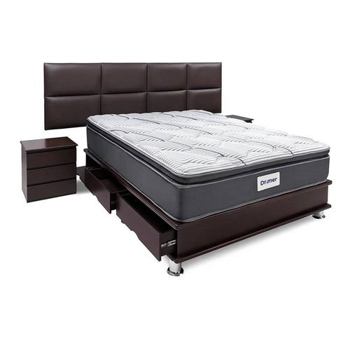 Dormitorio Sofia Futurepedic Queen + 2 Almohadas