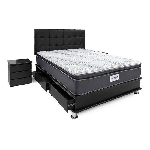 Domitorio Facundo Futurepedic King + 2 Almohadas