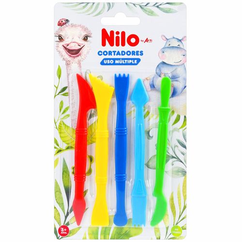 Set de Moldes NILO P/Modelado Masitas Blíster 5un
