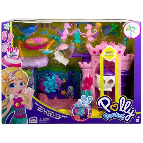 Set de Juegos POLLY POCKET Aventuras de Sirena GXV27