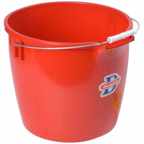 Balde con Pico DURAPLAST Rojo 15L