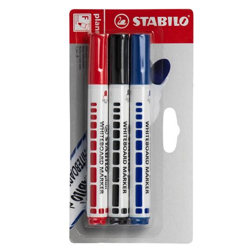 Plumón para Pizarra STABILO Blíster 3un