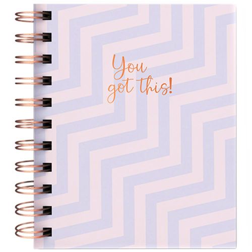 Cuaderno Espiral DGNOTTAS A6 Tapa Dura Pastel