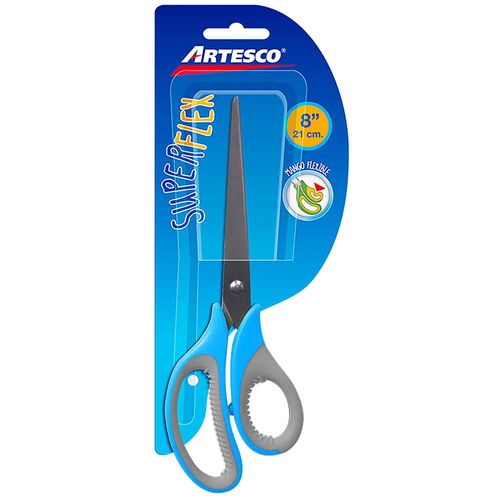 Tijera ARTESCO Mango Suave 21cm Blíster 1un