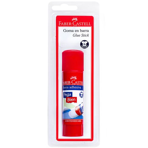 Goma en Barra FABER CASTELL 40g Blíster 1un