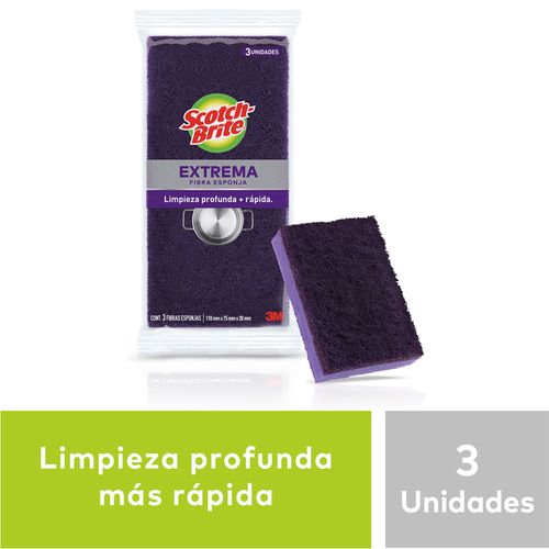 Esponja Extrema SCOTCH BRITE Paquete 3un