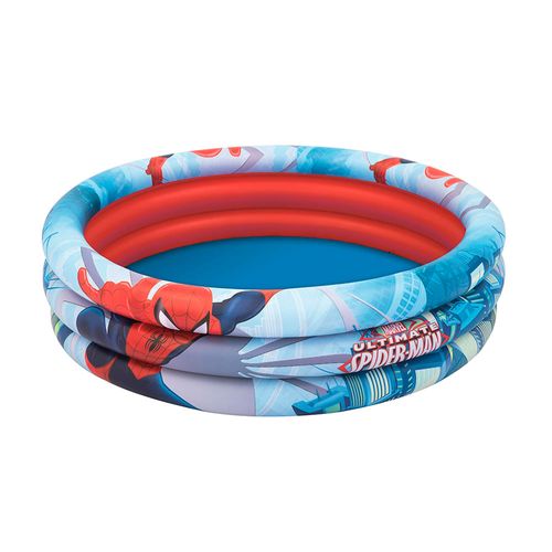 PISCINA INFL. CIRCULAR SPIDERMAN 200LT - 122X25CM