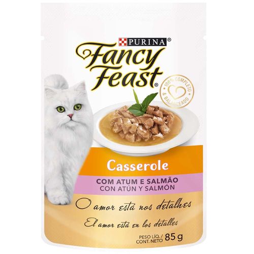 Alimento para Gatos FANCY FEAST WET Adultos Atún y Pavo 85g