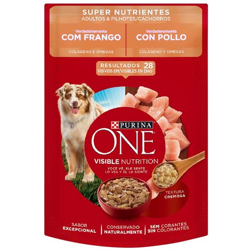 Alimento para Perros PURINA ONE Adultos Pollo Doypack 85g