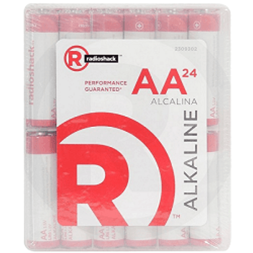 Pilas alcalinas Radioshack AA x24