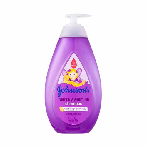 Shampoo para Bebé JOHNSON'S BABY Fuerza y Vitamina Botella 750ml