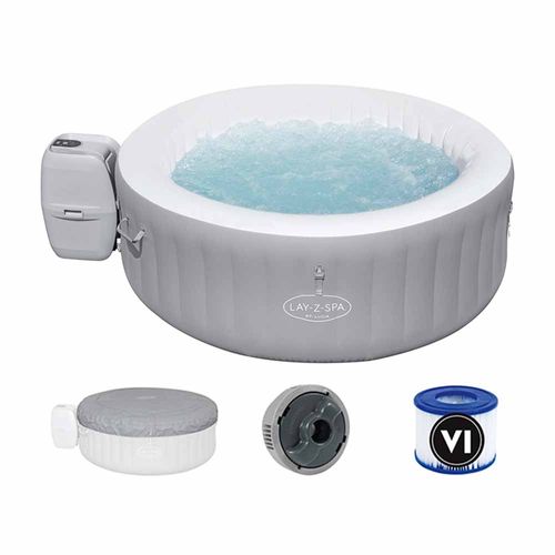 Jacuzzi Circular Bestway Santa Lucia 605L 170x170x66cm Gris