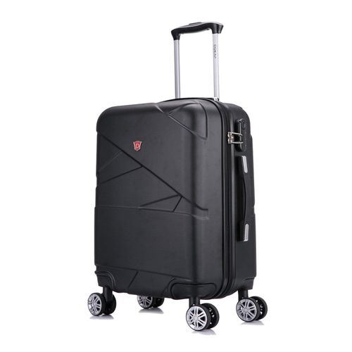 Maleta cabinera Dukap Niza 4 ruedas, capacidad 10 kg, negro