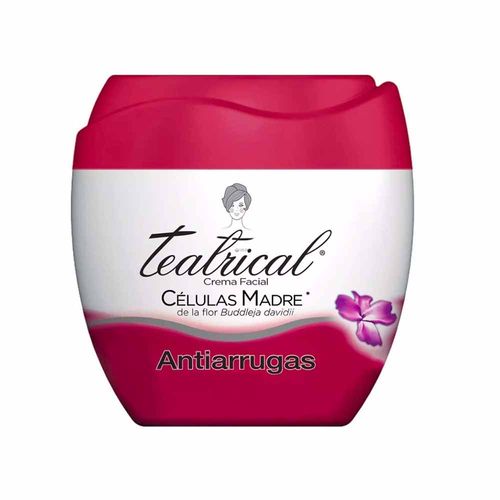 Crema Facial TEATRICAL Antiarrugas Pote 200g