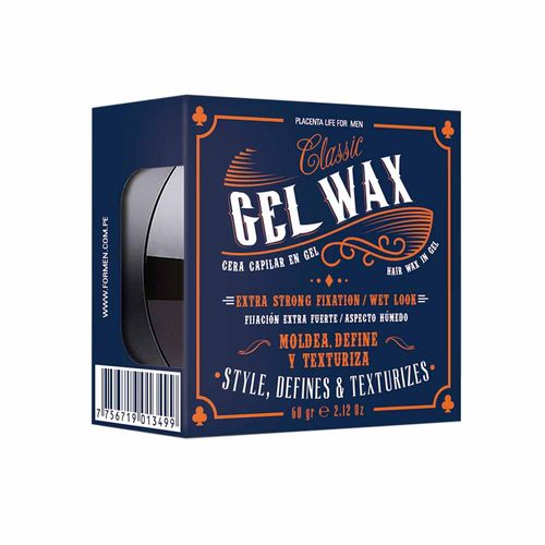 Cera para Cabello LIFE FOR MEN Gel Wax Frasco 60g