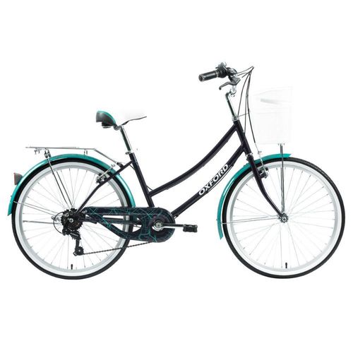 Bicicleta Mujer Cyclotour Morado/Verde- aro 24