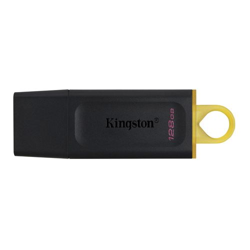 Memoria USB 3.2 Kingston Data Traveler Exodia DTX 128GB de capacidad, negro