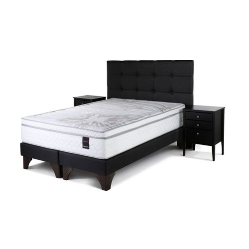 Set Cama Europea Graf Art 4 Issey Graf Queen + 2 Almohadas Memory Max