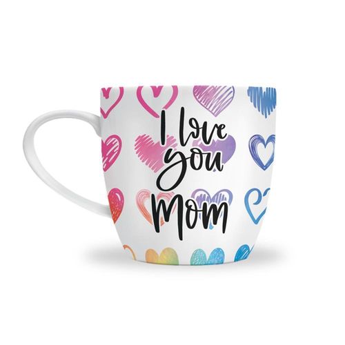 TAZA DE CERAMICA I LOVE YOU MOM