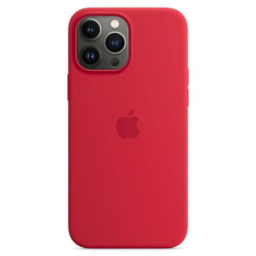 Case silicona Iphone 13 - Rojo