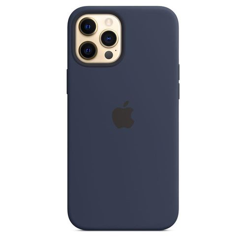 CASE SILICONA IPHONE 12/12 PRO - AZUL