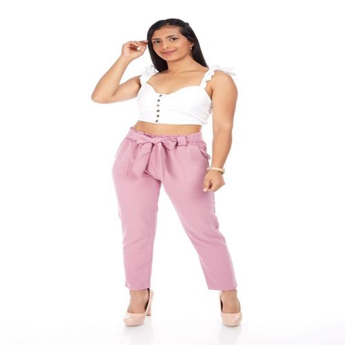 Pantalon Lazo rosado