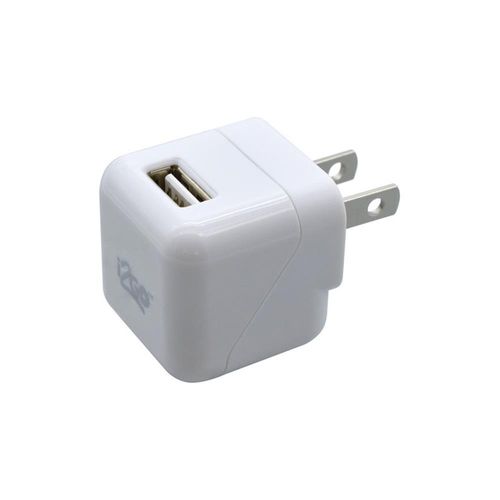 CARGADOR USB DE PARED DE 1.0 AMP BLANCO