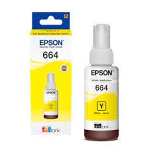 Tinta para Impresora Epson 664 - Amarillo