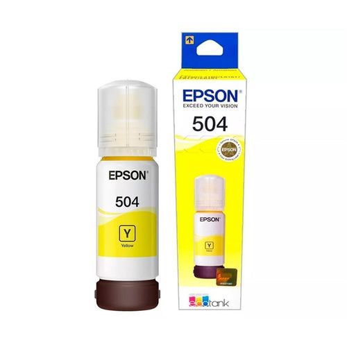 Tinta para Impresora Epson 504 - Amarillo