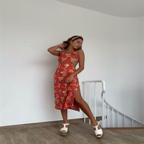 Vestido Kiana Naranja